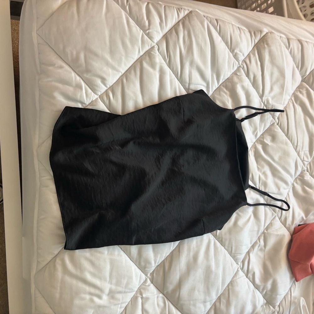 Auden Black Sleeveless Blouse